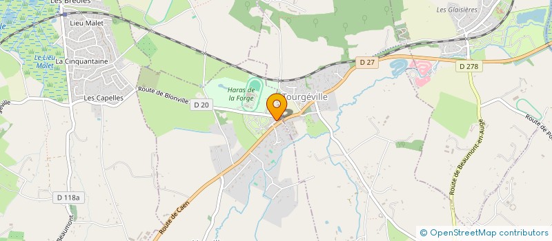 localisation de l'entreprise MADAME LUCILE MARIE  VAUVILLE