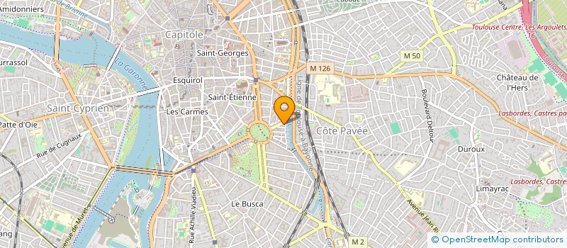 localisation de l'entreprise MADAME LUCILE MARTINEZ à TOULOUSE