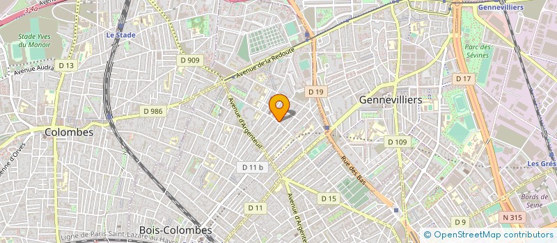 localisation de l'entreprise MADAME LUCILE MOUILLAUD à ASNIERES-SUR-SEINE