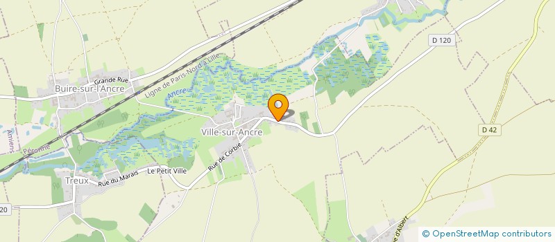 localisation de l'entreprise MADAME LUCILE NICOLE  VILLE-SUR-ANCRE