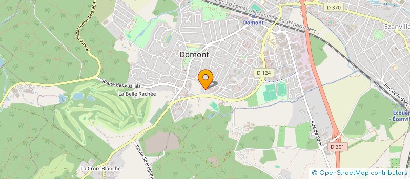 localisation de l'entreprise MADAME LUCILE ODIN  DOMONT