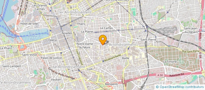 localisation de l'entreprise MADAME LUCILE OURVOUAI à MARSEILLE