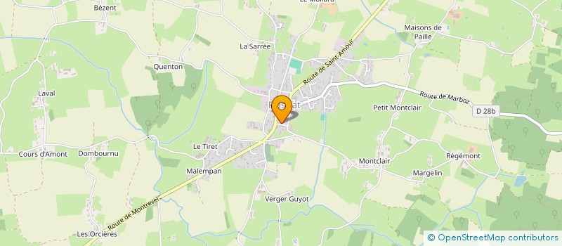 localisation de l'entreprise MADAME LUCILE PAGLIERO  FOISSIAT