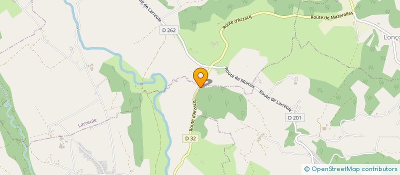 localisation de l'entreprise MADAME LUCILE PASTERNAK  SERRES-CASTET