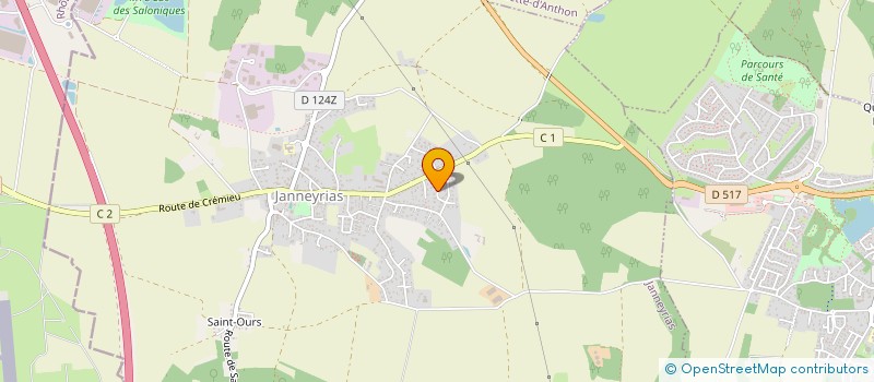 localisation de l'entreprise MADAME LUCILE PAULET  JANNEYRIAS