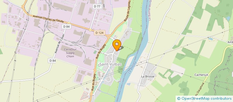 localisation de l'entreprise MADAME LUCILE PERRENET  CHAMPAGNOLE