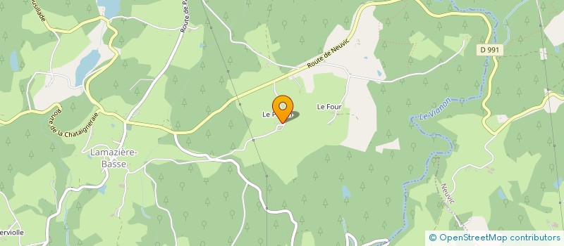 localisation de l'entreprise MADAME LUCILE PERRINELLE  SERANDON