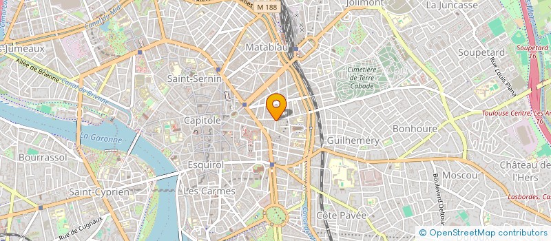 localisation de l'entreprise MADAME LUCILE PETULLA à TOULOUSE