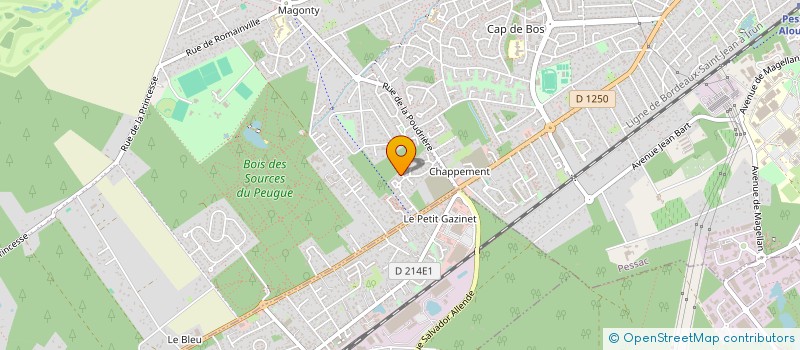 localisation de l'entreprise MADAME LUCILE PETUYA à PESSAC