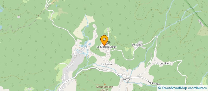 localisation de l'entreprise MADAME LUCILE PICCAND  FRESSE