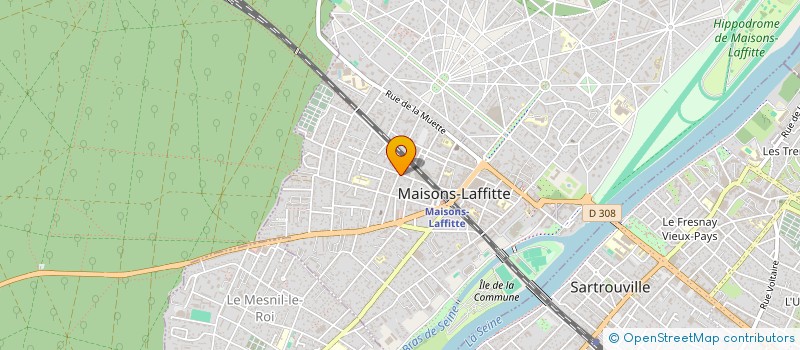 localisation de l'entreprise MADAME LUCILE PIKETTY à MAISONS-LAFFITTE