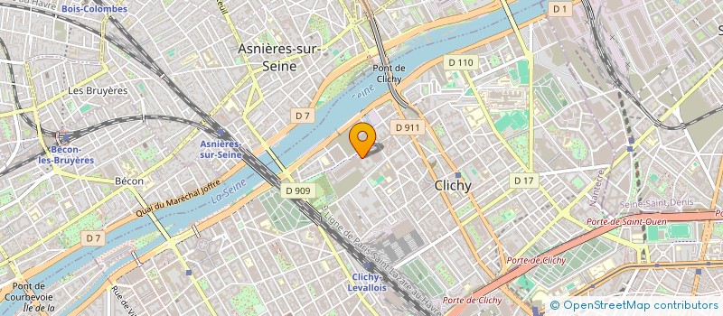 localisation de l'entreprise MADAME LUCILE PILLET à CLICHY