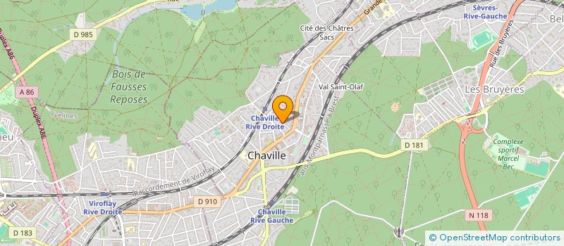 localisation de l'entreprise MADAME LUCILE PINEDJIAN à CHAVILLE