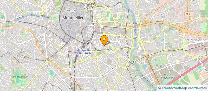 localisation de l'entreprise MADAME LUCILE POCH à MONTPELLIER