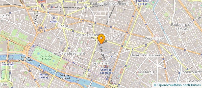 localisation de l'entreprise MADAME LUCILE QUENET  PARIS