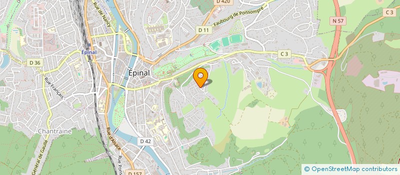 localisation de l'entreprise MADAME LUCILE RAVASSE  EPINAL