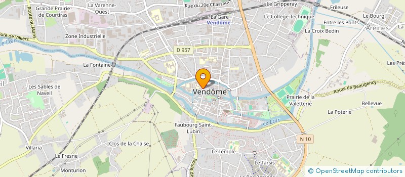 localisation de l'entreprise MADAME LUCILE REDOUIN  VENDOME