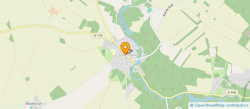 localisation de l'entreprise MADAME LUCILE ROBBE à SONCHAMP