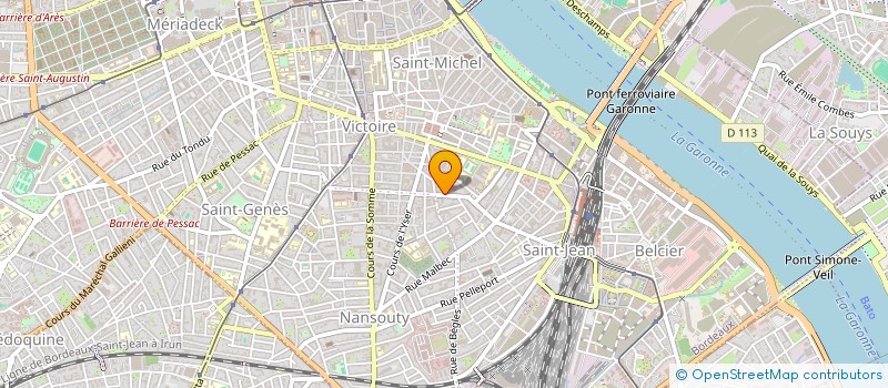 localisation de l'entreprise MADAME LUCILE ROLLAND  ARTIGUES-PRES-BORDEAUX