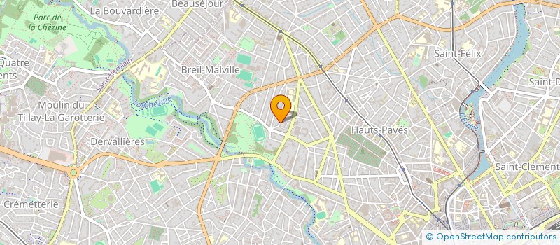 localisation de l'entreprise MADAME LUCILE ROUSSEL  NANTES