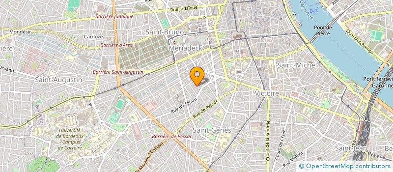 localisation de l'entreprise MADAME LUCILE ROUSSEL-DUPRE à BORDEAUX