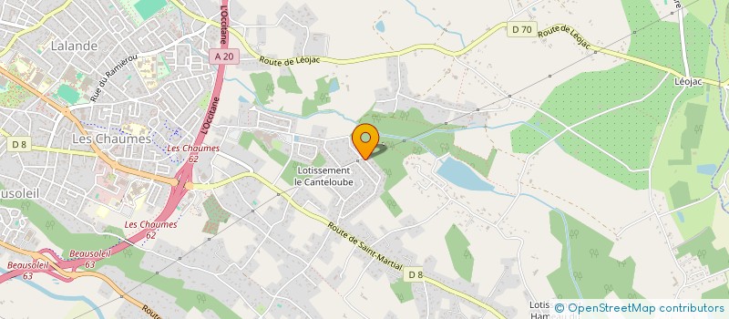 localisation de l'entreprise MADAME LUCILE SIEURAC  MONTAUBAN