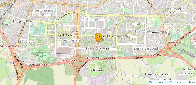 localisation de l'entreprise MADAME LUCILE SIMON  RENNES