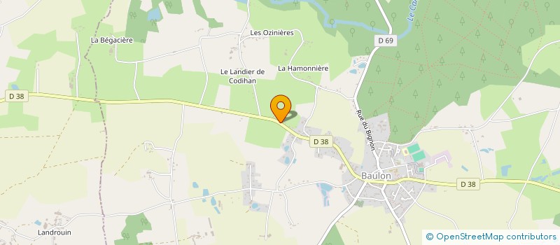 localisation de l'entreprise MADAME LUCILE SIMON  BAULON