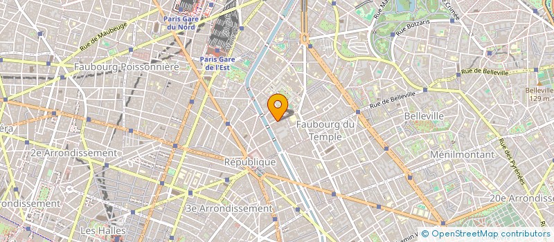 localisation de l'entreprise MADAME LUCILE SOURDES à PARIS