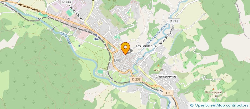 localisation de l'entreprise MADAME LUCILE STAHL  DIE