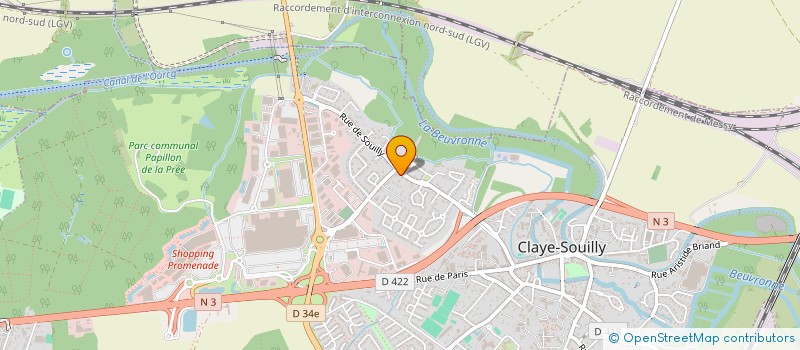 localisation de l'entreprise MADAME LUCILE TANG  CLAYE-SOUILLY