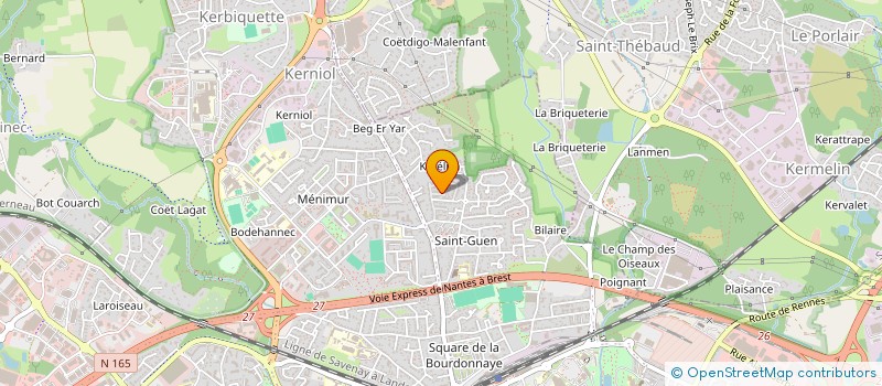 localisation de l'entreprise MADAME LUCILE TAUPIN à VANNES