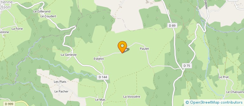 localisation de l'entreprise MADAME LUCILE TRAMOY  LE VERNET-CHAMEANE