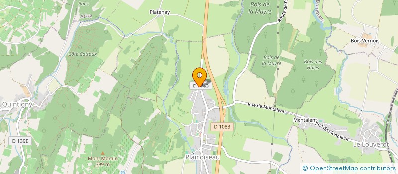 localisation de l'entreprise MADAME LUCILE TRICARD  PLAINOISEAU