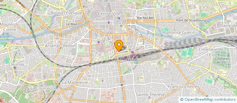 localisation de l'entreprise MADAME LUCILE TRIHAN  RENNES