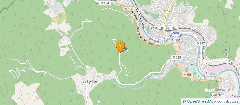 localisation de l'entreprise MADAME LUCILE VANTARD  LES SALLES-DU-GARDON