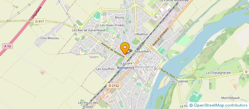 localisation de l'entreprise MADAME LUCILE VATTIER à BEAUGENCY