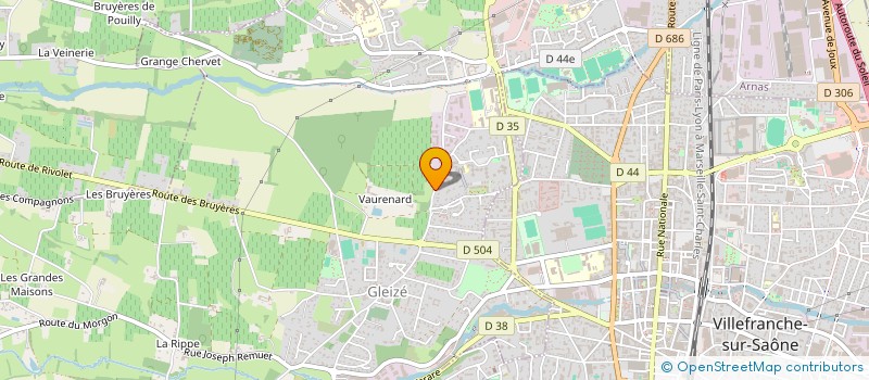 localisation de l'entreprise MADAME LUCILE VAXELAIRE  GLEIZE