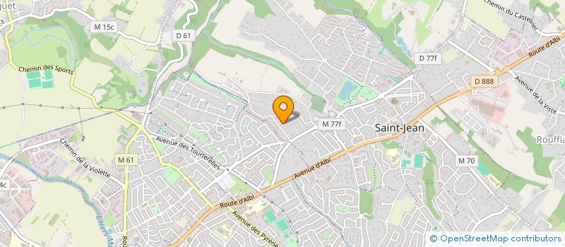 localisation de l'entreprise MADAME LUCILE VAZQUEZ à SAINT-JEAN