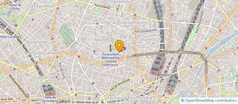 localisation de l'entreprise MADAME LUCILE VIGNON  SAINT-DENIS-LES-BOURG