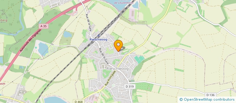 localisation de l'entreprise MADAME LUCILE WEBER  RSCHWOOG