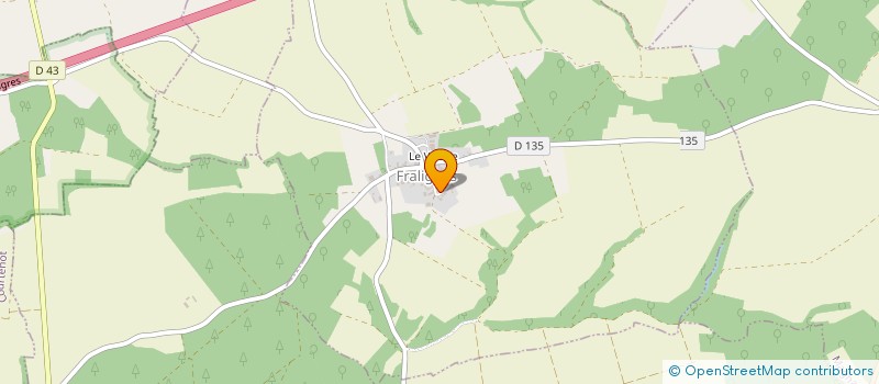 localisation de l'entreprise MADAME LUCILE WILHELM  FRALIGNES
