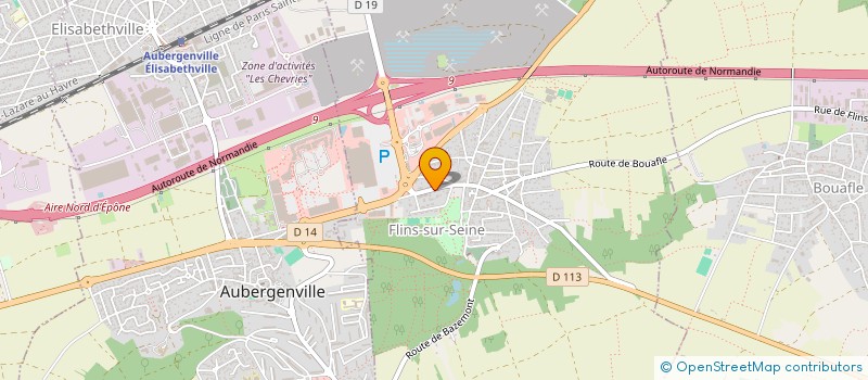 localisation de l'entreprise MADAME LUCILIA DA COSTA GONCALVES  FLINS-SUR-SEINE