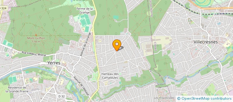 localisation de l'entreprise MADAME LUCILIA DOS SANTOS FONSECA  YERRES