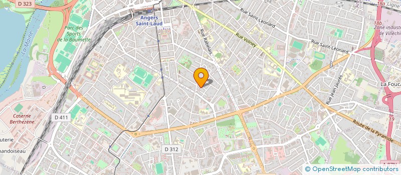 localisation de l'entreprise MADAME LUCILLE AGOSTINI  ANGERS