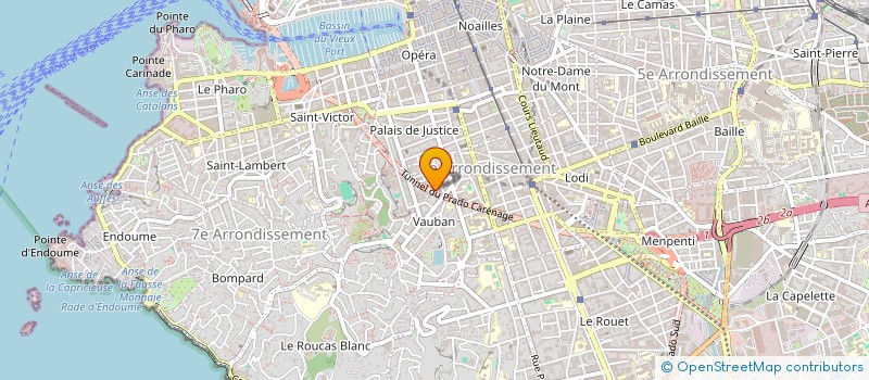 localisation de l'entreprise MADAME LUCILLE ARRAGON à MARSEILLE