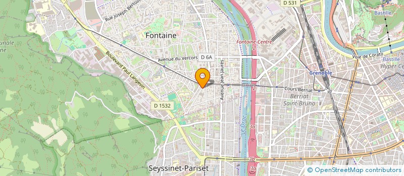 localisation de l'entreprise MADAME LUCILLE AYRAUD  FONTAINE