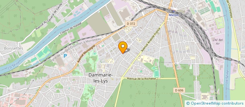 localisation de l'entreprise MADAME LUCILLE BOUCHE à DAMMARIE-LES-LYS