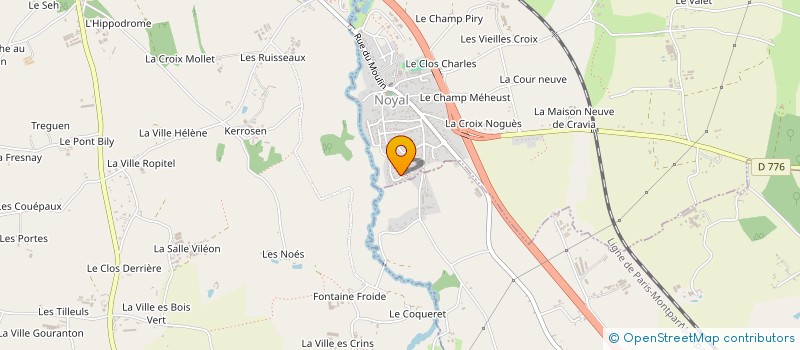 localisation de l'entreprise MADAME LUCILLE BOULARD à NOYAL