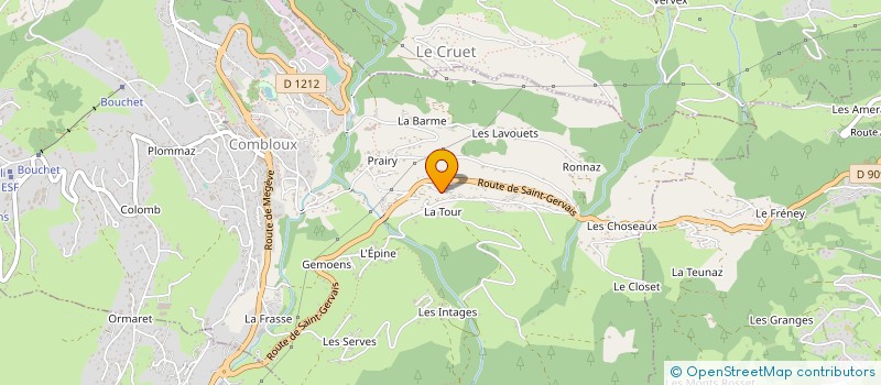 localisation de l'entreprise MADAME LUCILLE BRECHES  COMBLOUX